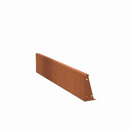 CorTen 3ml Retaining Wall Straight