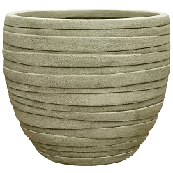 Tornado Fibreclay Egg Planter | Indoor and Outdoor Plant Pot