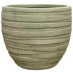 Tornado Fibreclay Egg Planter | Indoor and Outdoor Plant Pot