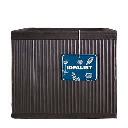 IDEALIST Lite Vertical Ribbed Vintage Style Square Planter