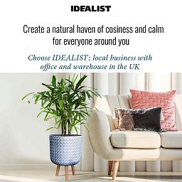 IDEALIST Lite Faceted Effect Planter on Legs