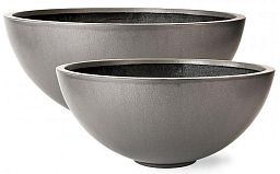 Bowl Fiberglass Bowl Faux Lead Tx Planter Pot In/Out
