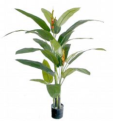Palm Heliconia Flame Retardant Artificial Tree Plant