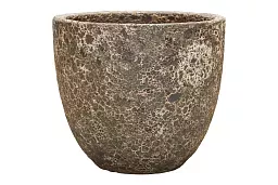 Lava Ceramic Round Planter | Indoor and Outdoor Plant Pot