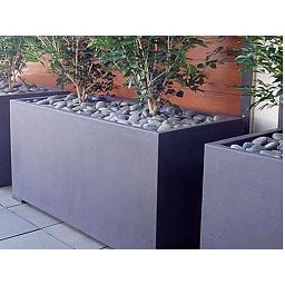 AXIS Trough Outdoor Fiberglass Planter