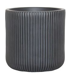 IDEALIST Lite Ribbed Round Outdoor Planter