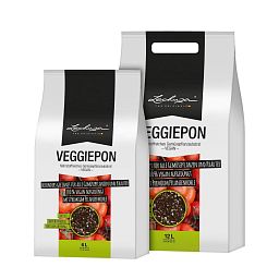 LECHUZA VEGGIEPON Organic Peat-Free Potting Compost for Vegetables Growing