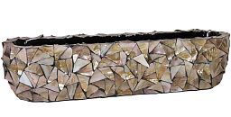 Shell Trough Polystone Indoor Planter