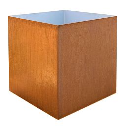 Cortenstyle Trend on Wheels Square Planter IN\OUT