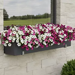 IDEALIST Lite Window Box Light Concrete Planter