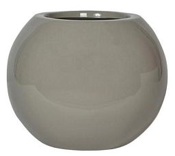 Round Fiberstone Planter by Idealist Premium BETH Glossy
