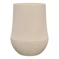 Polystone Planter | Tapered Indoor and Outdoor Plant Pot 