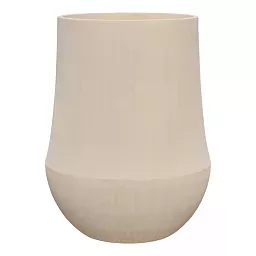 Polystone Planter | Tapered Indoor and Outdoor Plant Pot 