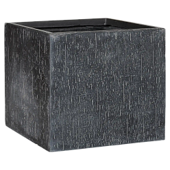 Raindrop Fibreclay Square Planter | Indoor and Outdoor Plant Pot