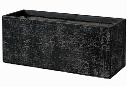 IDEALIST Lite Slim Textured Stone Effect Trough Outdoor Planter