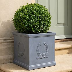 IDEALIST Kensington Light Stone Square Garden Planter