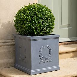 IDEALIST Kensington Light Stone Square Garden Planter