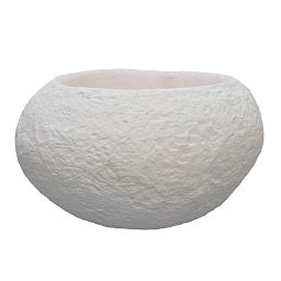 Composits Polystone Rock Findling Indoor Planter Pot