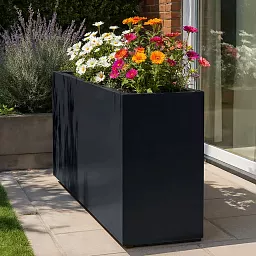 AXIS Trough Outdoor Fiberglass Planter