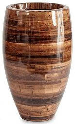 Platano Horizontal Tall Round Indoor Planter