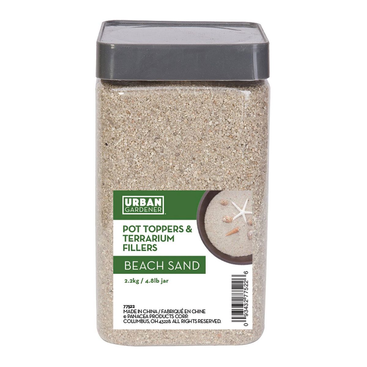 Plant Pot Toppers Stones Beach Sand