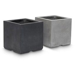 DIVISION PLUS Square Concrete GRC Planter