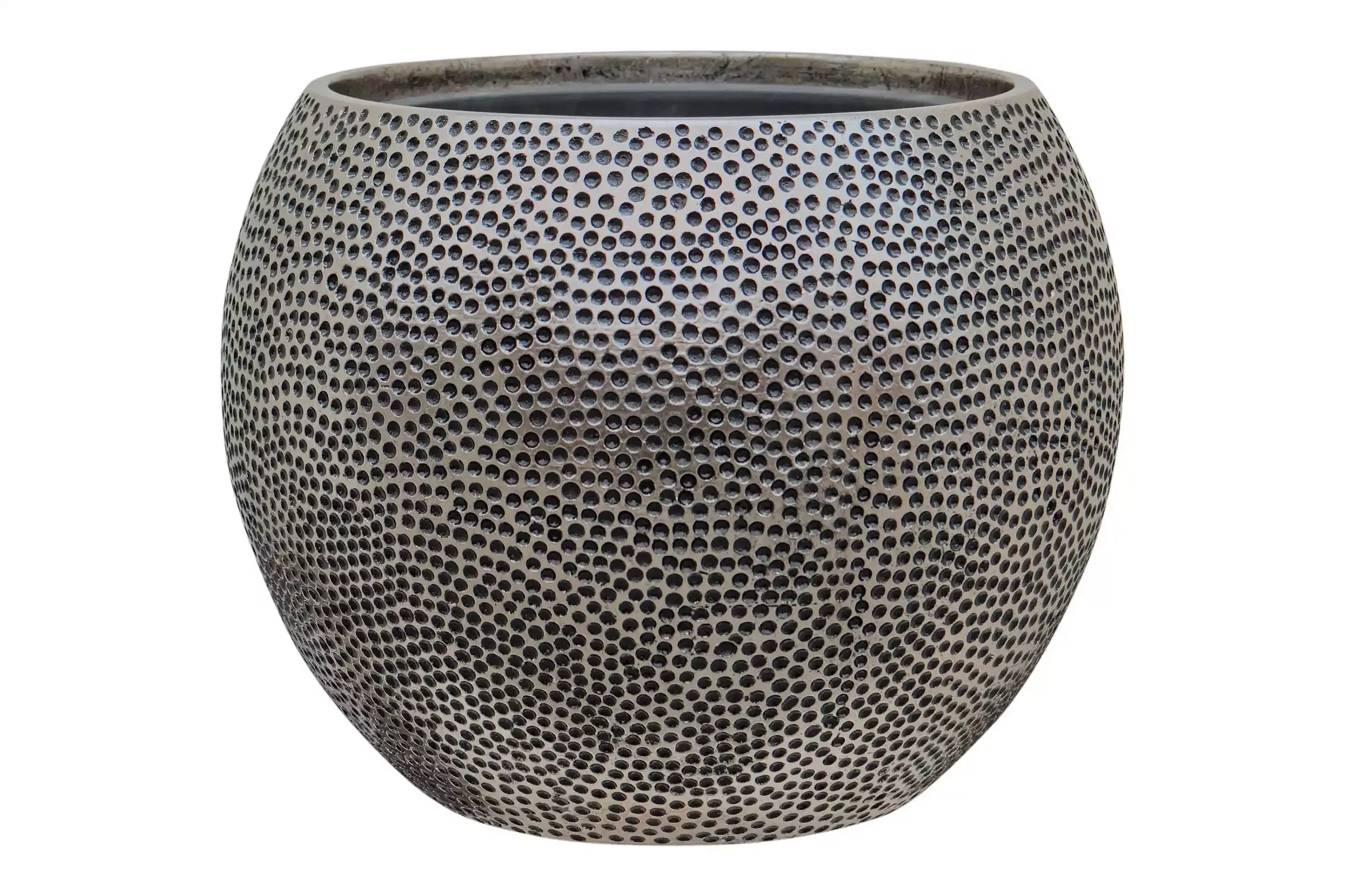 Opus Polystone Globe Planter + Liner | Hit Finish Indoor Plant Pot