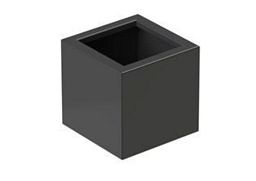 Florida Outdoor Aluminum Square Planter