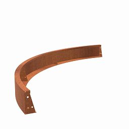 CorTen 3ml Retaining Wall Outside Curve