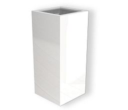 Glossy Outdoor Fiberglass Tall Planter