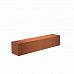 Corten Steel Rectangular Horizontal Pedestal