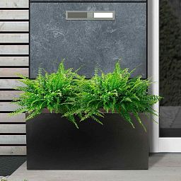 IDEALIST Lite Contemporary Light Concrete Trough Planter
