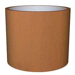 Cortenstyle Standard Topper on Ring Round Planter IN\OUT