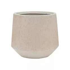 Raindrop Fibreclay Planter | Tapered Indoor and Outdoor Plant Pot