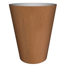 Cortenstyle Conica on Ring Tall Planter IN\OUT