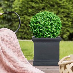 IDEALIST Lite Victorian Box Square Light Stone Outdoor Planter