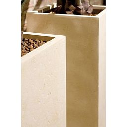 POLYSTONE STYLE Planting Column Tall Polystone Planter
