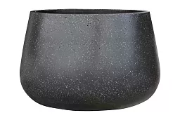 Terrazzo Fiberstone Planter | Low Indoor and Outdoor Plant Pot