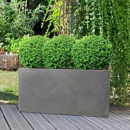 IDEALIST Lite Contemporary Light Concrete High Trough Planter