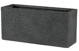 IDEALIST Lite Slim Textured Concrete Effect Trough Outdoor Planter