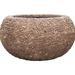 Polystone Coated Kamelle Bowl Indoor Planter