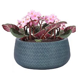 IDEALIST Lite Plaited Style Bowl Outdoor Planter
