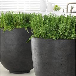 Round Polystone Planter by Fleur Ami EGO GIANT