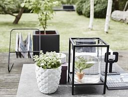 Square Resin Planter by Cadix Capi Tutch