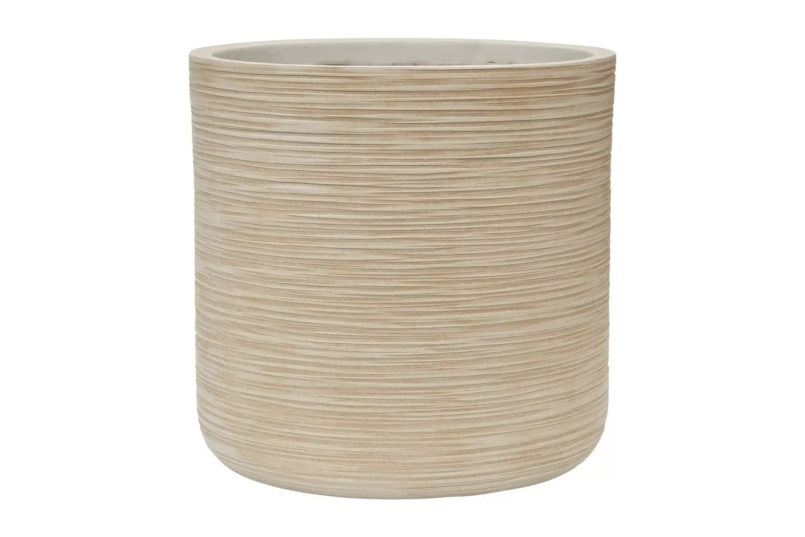 Dune Fibreclay Cylinder Planter | Indoor and Outdoor Plant Pot