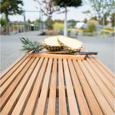 Modulo seat combination Set C Square Wood Planter