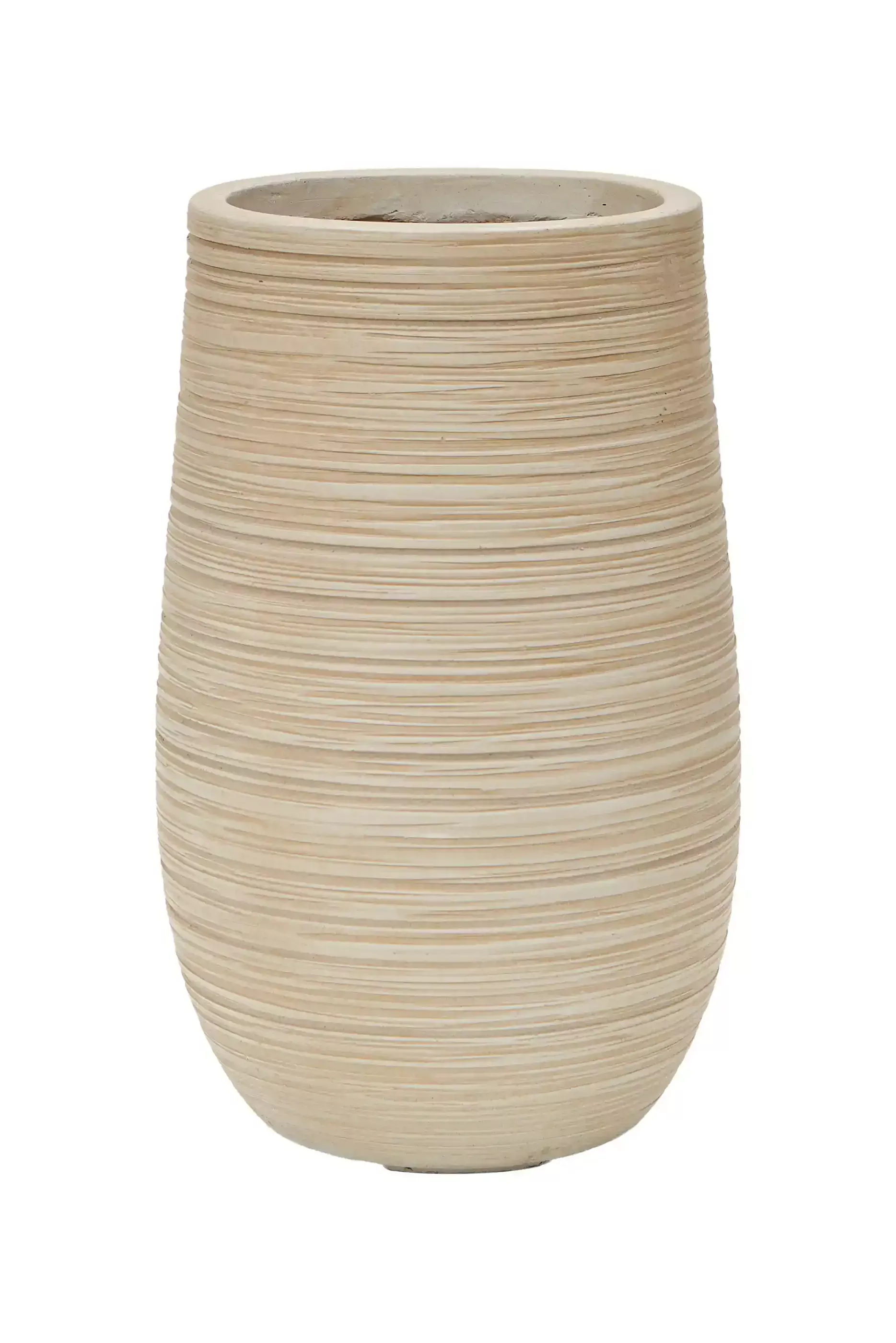 Dune Fibreclay Tall Planter | Indoor and Outdoor Plant Pot Vase