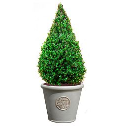 IDEALIST Lite Rustic Style Rolled Rim Wide Vase Outdoor Planter