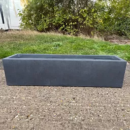 IDEALIST Lite Window Box Light Concrete Planter