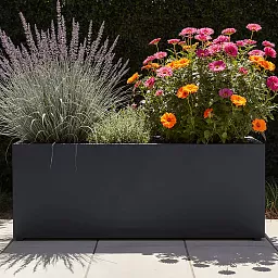 AXIS Trough Outdoor Fiberglass Planter